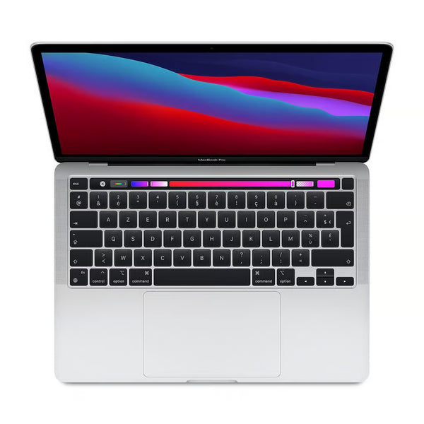 MacBook Pro 13 (M1) (2020 (M1)) – A2338 – Argent – Très bon état – Reconditionné