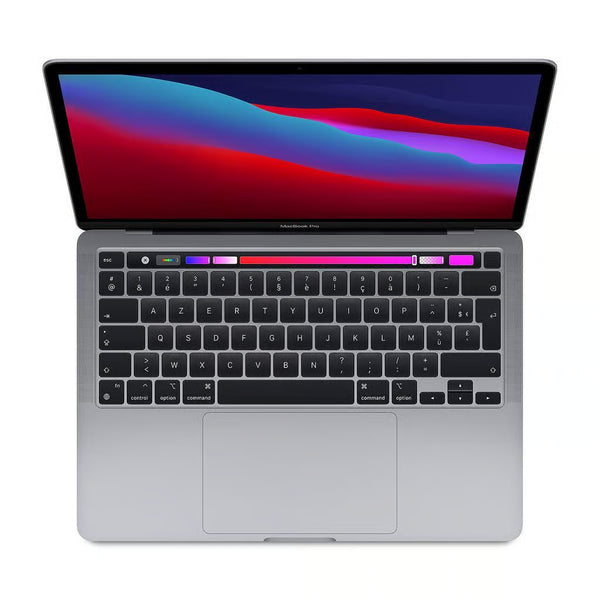 MacBook Pro 13 (M1) (2020 (M1)) – A2338 – Gris sidéral – Très bon état – Reconditionné