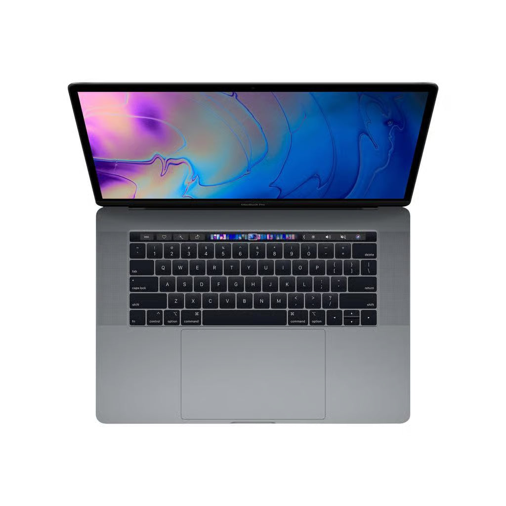 MacBook Pro 15 (2018-2019) – A1990 – Gris sidéral – Très bon état – Reconditionné