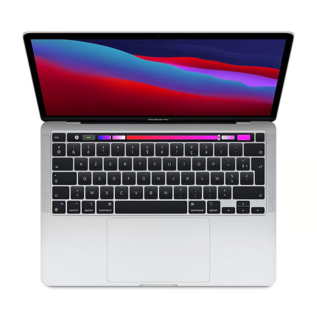 MacBook Pro 13 (M1) (2020 (M1)) – A2338 – Argent – État correct – Reconditionné