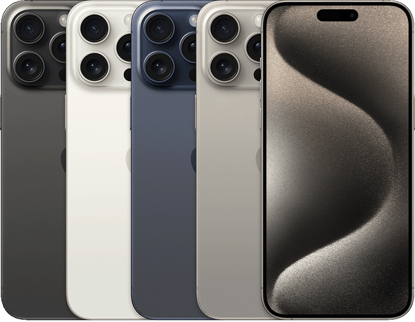 iPhone 15 Pro Max reconditionné — tous coloris