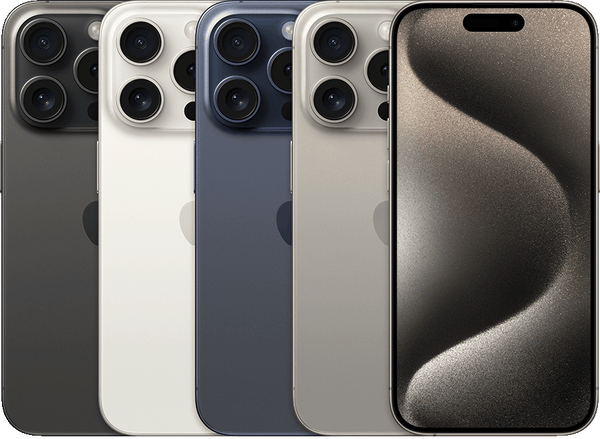iPhone 15 Pro reconditionné — tous coloris