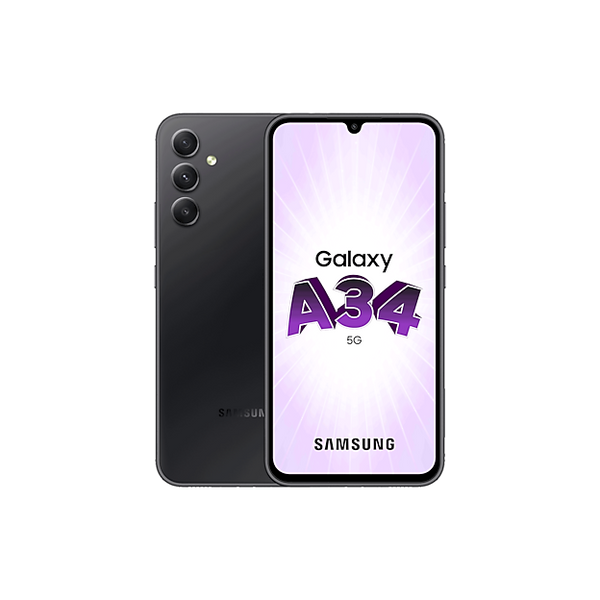 Galaxy A34 5G reconditionné – Graphite