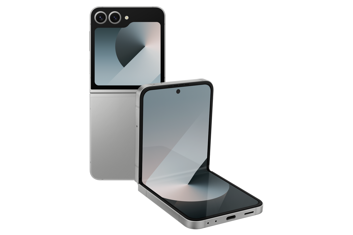 Galaxy Z Flip6 reconditionné – Argent Ombré