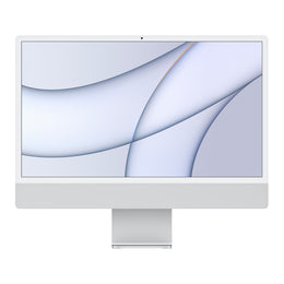 iMac 24 pouces M1 (2021) Argent, vue de face