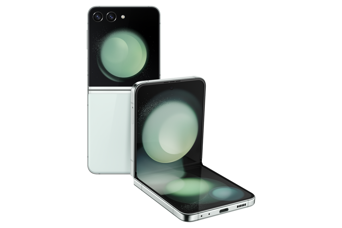 Galaxy Z Flip5 5G reconditionné – Menthe
